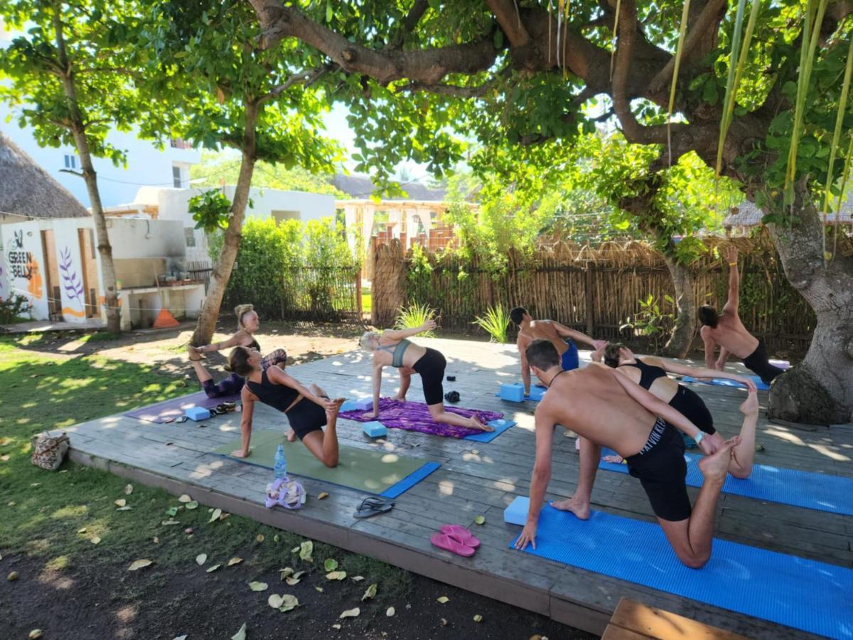 Green Belly Surf Hostel El Paredón Buena Vista Εξωτερικό φωτογραφία