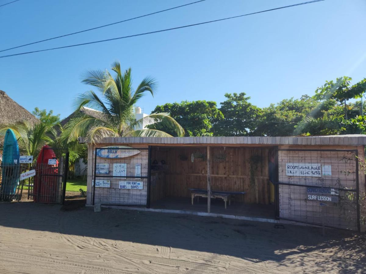 Green Belly Surf Hostel El Paredón Buena Vista Εξωτερικό φωτογραφία